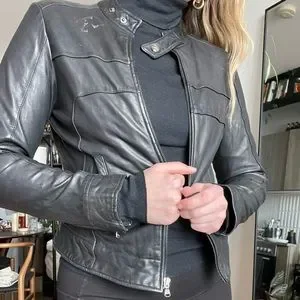 sally & john | Jackets & Coats | Vintage Sally John Leather